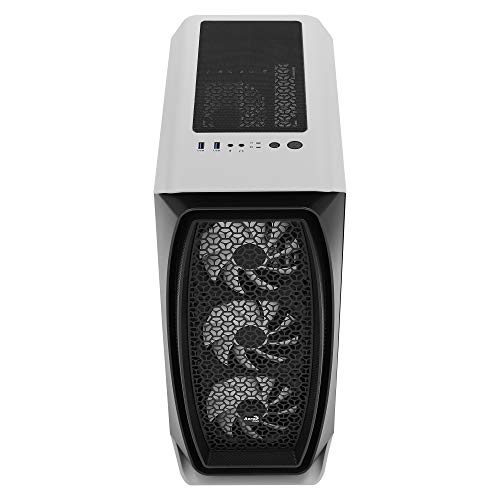 Gabinete Gamer Mini Tower Aero One Mini Frost Branco AEROCOOL