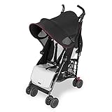 Maclaren ADN63022 para sol Extra grande, UPF 50+ para Sillas de paseo plegables tipo para guas, Negro