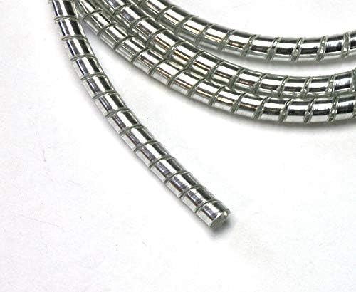 Chrome Spiral Cable Wrap/Wire Tidy, Small