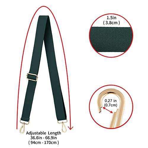 Image of ZOOEASS Wide Shoulder Strap (Solid),Adjustable Replacement Belt Crossbody Canvas Bag Handbag