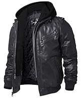 Removable Hood zip off, can be wore as a stand collar jacket US standard size, check size chart for a accurate size choosing 2 hand pockets warm up cold hands. 2 zippered chest pockets(keep essentials safely stowed and close at hand like phone and ID...