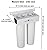 Home Master HMF2SmgCC Whole House Water Filter, 4-layer sediment filter 25 to 1 micron, Powerful Up-Flow KDF85 & Catalytic Carbon 10gpm, 1” NPT ports, Patented heavy steel bracket fits 16” wall studs