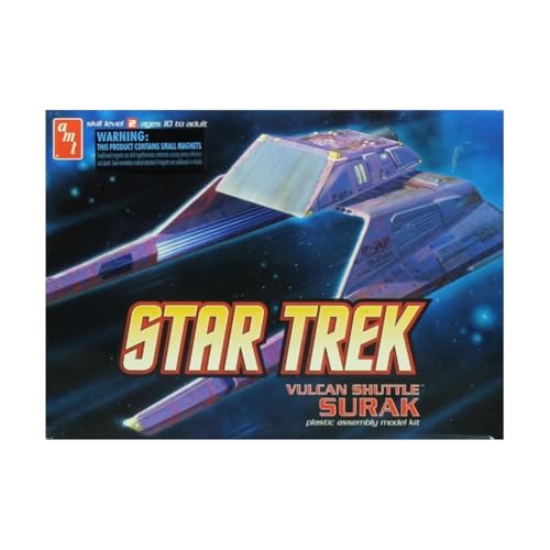 Kit AMT Star Trek Vulcan Shuttle Surak évitez les maquettes imprécises avec ce modèle 1:187 #641