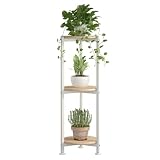 Dazioter Soporte para flores de metal, 3 niveles)