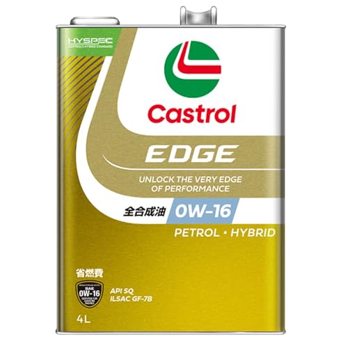 Castrol(�J�X�g���[��) �G���W���I�C�� 0W-16 EDGE API SQ 4L 4�փK�\�����Ԑ�p �S������