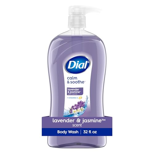 Dial Body Wash, Calm & Soothe Lavender & Jasmine Scent, 32 fl oz