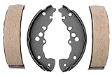 ACDelco 17786B Professional Bonded Rear Drum Brake Shoe Set