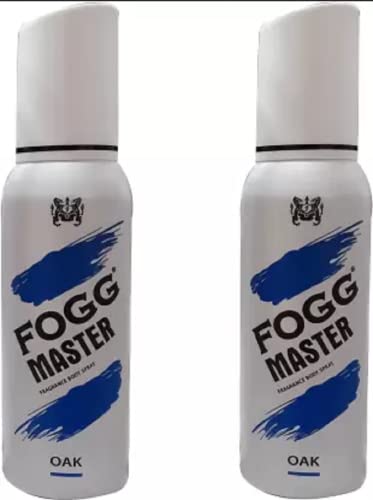 FOGG Men & Women Master Oak (Pack Of 2) Fresh Scent Body Spray - & (240 Ml, Pack Of 2)