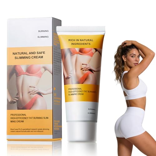 Cellulite Creme,Fettverbrennung Bauchfett Weg füR Taille, Bauch, Beine und Andere Teil,Sanfte Textur,Cellulite-Reduktion & glatte Haut,Zieht schnell ein,Straffende KöRperbehandlung
