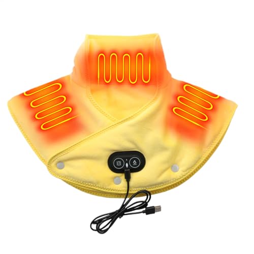 Coussin chauffant cou et épaules massant à 3 vitesses avec arrêt auto pour soulager la tension