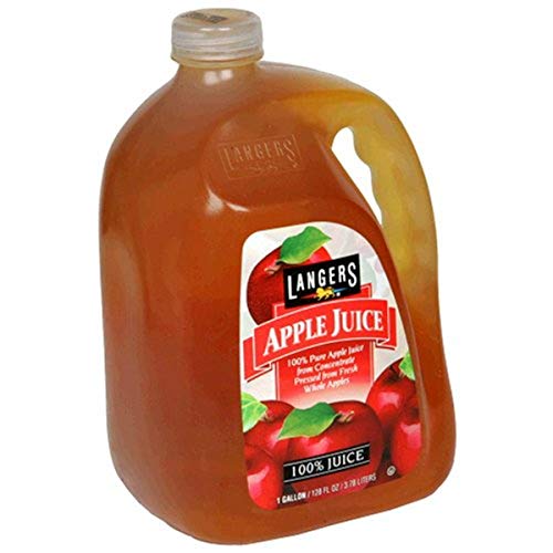 Image of Langers Apple Juice, 3 Liter Bottle