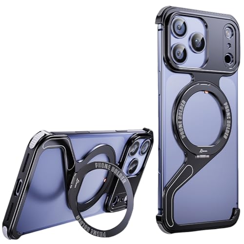 Coque iPhone 17 Pro antichoc aluminium béquille dissipation chaleur