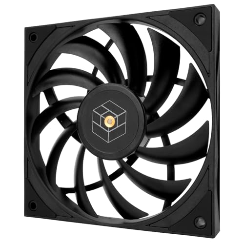 Thermalright TL-H12015B CPU Fan Computer Case Cooling Quiet 4PIN PWM 1900RPM High Speed 15mm Slimline Cooler for CPU Cooler and Chassis 120mm PC Cooling (TL-H12015B)