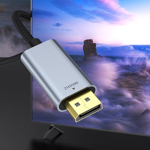 Cable USB C a DP 1.4 con alta resolución para mejorar el rendimiento de tu pantalla 4