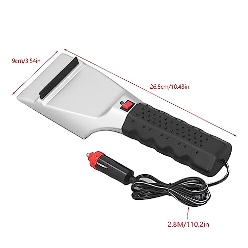 QANYEGN Electric Snow Shovel, Automatic Heated Snow Shovel, Vehicle Heated Snow Sweeper for Cars Trucks and Ss