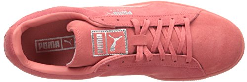 PUMA Puma Men's Suede Classic Sneaker, Porcelain Rose Silver, 6 M US