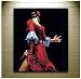 JYSHC Rompecabezas De 1000 Piezas De Bailarina De Flamenco Española En Vestido Rojo Decoración De Pared para Pared para Sala De Estar Rompecabezas Nz132Ya