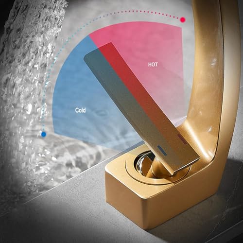 Grifo de cascada para baño LWX monomando negro ideal para renovar el lavabo 4