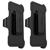 OtterBox Defender Series Holster/Belt Clip for OtterBox Defender Series Case - Apple iPhone Xs and iPhone X - Non-Retail Packaging - Black (2 Pack)