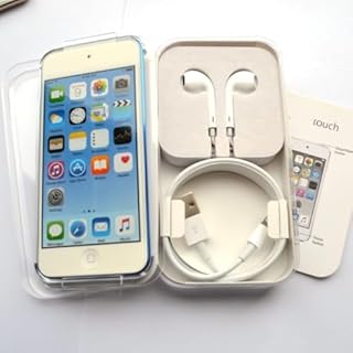 iPod Touch 7ª generazione 256 GB + Cuffie auricolari blu (Rinnovato)