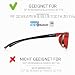 Hi-SHOCK Scarlet Heaven 3D Brille - kompatibel mit Sony, Samsung, Panasonic 3D TV & 3D-RF Beamer - SSG-3570CR, TDG-BT500A, TY-ER3D5ME / ER3D6ME