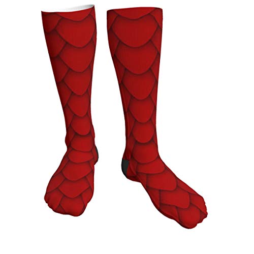 Red Dragon Scales (1) Men's and Women's Cotton Comfort Socks/Bags Outdoor Sports Competitive Hiking Hiking Socks Red Dragon Scales (1) Men's and Women's Cotton Comfort Socks/Bags Outdoor Sports Competitive Hiking Hiking Socks