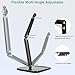 Studio Microphone Stand,Max Load 3.3 lb,Heavy-Duty Adjustable Mic Arm Clip Desktop Mount,1/4
