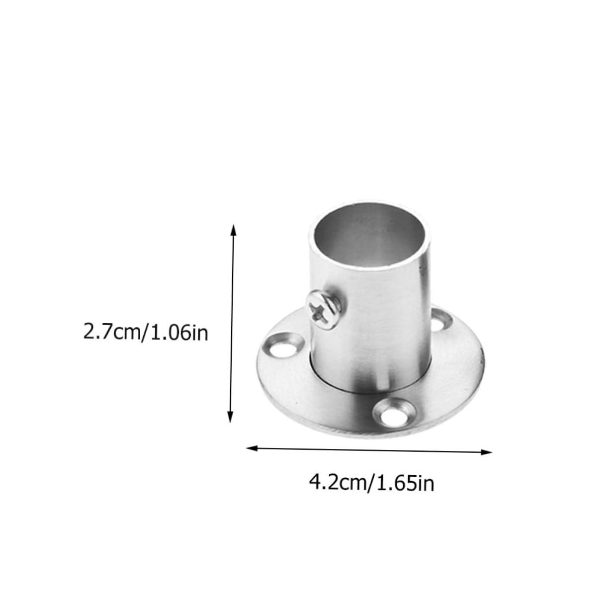 Alipis 3 Ensembles Bride De Tringle À Vêtements Tringles À Rideaux Crochets De Rideau sans Perçage Support De Penderie Supports De Tringle De Penderie Support De Rideau 4 pièces * 3