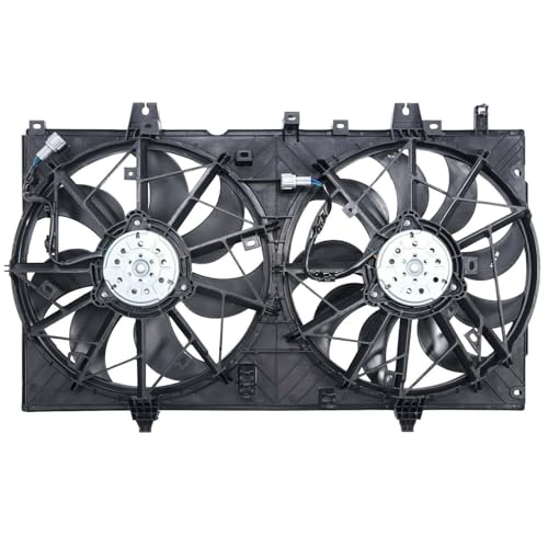 LDAUYZLING 1pc Radiator Cooling Fan Assembly Set for Nissan for Rogue 2.5L 2014-2019 615343959696 SBFNI3115150