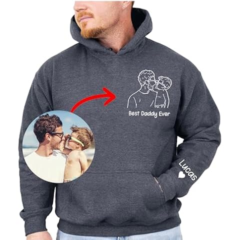 Famiheart Personalized Photo Gifts for Dad Grandpa Daddy Papa Birthday Gift, New Dad, New Baby, New Dad, Gifts for Dad from Daughter Father's Day 2024 Cover