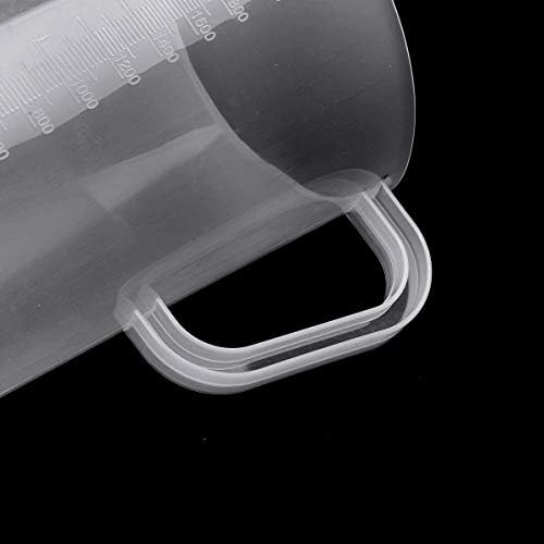 TSKDKIT 2L Measuring Jug Large Plastic Measuring Cup 2L Graduated Jug with Lid, 2L Measuring Jug for Cooking Cold Water Ice Tea Juice Beer Milk