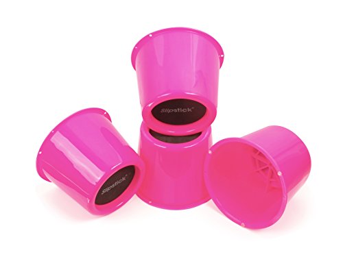 Slipstick CB641 3” Lift Pink Risers – Raises Furniture Height 3 Inches