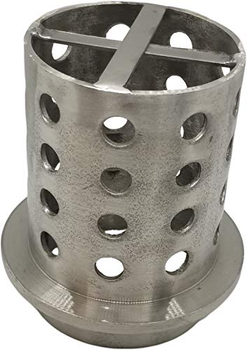 Rosenthal Collection - Perforated Stainless Steel Casting Flask for Vacuum Jewelry Casting (3" x 4")