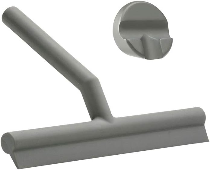 Zone Denmark 330201 362101 Shower Squeegee, Leather, Gray