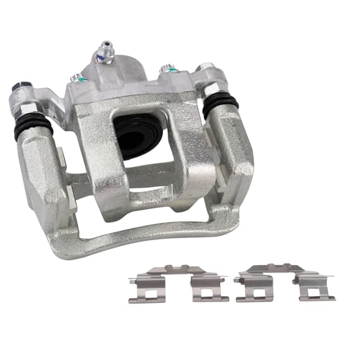 Image of TRQ Rear Left Brake Caliper w /Bracket Drivers Side | For 2011-2015 Hyundai Sonata Kia Optima