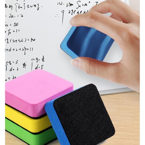 Whiteboard Schwamm,4 PCS Whiteboard Reiniger Whiteboard Cleaner Whiteboard Eraser für Klassenzimmer Büro und Zuhause