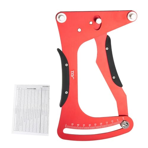 COZENTA スポークテンションメーター 張力測定器 メンテナンス器具 ロードバイク マウンテンバイク (レッド)