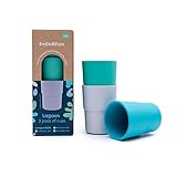 Bobo&Boo Plant-Based Cups for Kids – Melamine and BPA Free - Microwavable and Dishwasher Safe -...