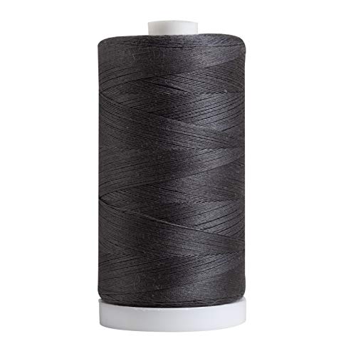 Connecting Threads Gray 100% Cotton 1200yd Thread for Sewing Machine