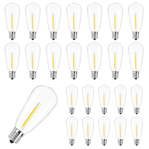 Konictom 25Pack ST40 LED Replacement Light Bulbs