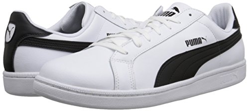 Image of Puma Men's Smash L Icon Athletic, White /Black, 13 D US