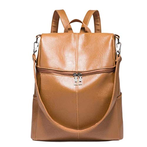Sac à dos en cuir PU blanc avec motif étoile à cordon pour femme