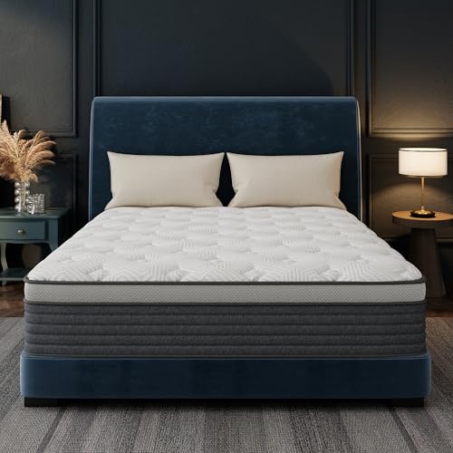 CH CHARME HOUSE King Size Mattress, 14 Inch Hybrid King