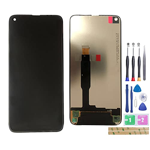 Jinyan Pantalla LCD para No kia 8.1 Plus TA 1188 / No kia X71 TA 1167 Pantalla LCD + reemplazo General del digitalizador de Pantalla táctil de Vidrio Exterior Negro