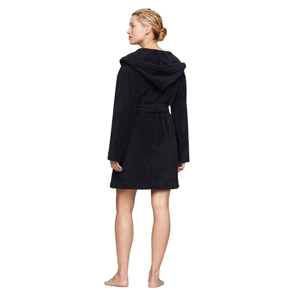 Tommy Hilfiger Peignoirs pour femmes, Bleu (Desert Sky), L