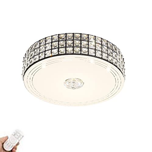 Plafonnier en cristal encastrable pour grands volumes et petits espaces