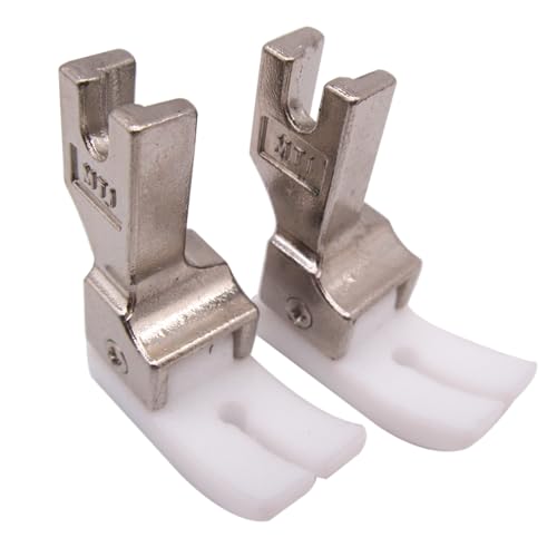 2PCS Standard Presser Foot compatible con JUKI y BROTHER miniatura 1