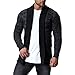 Produktbild Cool&D Herren Strickjacke Sweatjacke Cardigan Jacke Pullover Winterjacke