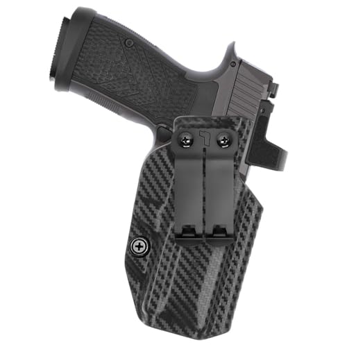 Tulster IWB Profile+ Holster in Right Hand fits: Sig P365 AXG Legion | Optic Compatible Inside The Waistband Appendix Concealed Carry Kydex Holster - Tulster