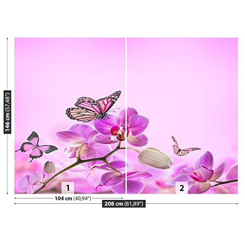 Papier Peint Camouflage Masquer Défauts Mur 208x146cm Tulup - 7